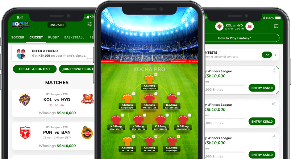 Kenya’s biggest daily fantasy sports platform delivering an on-ground experience to the sports fans by Vinfotechech