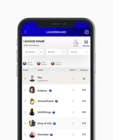 multilingual season long fantasy football software development by Vinfotech