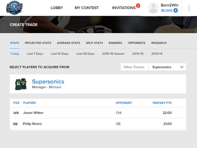Creating a fantasy football website for canadian fans by Vinfotech
