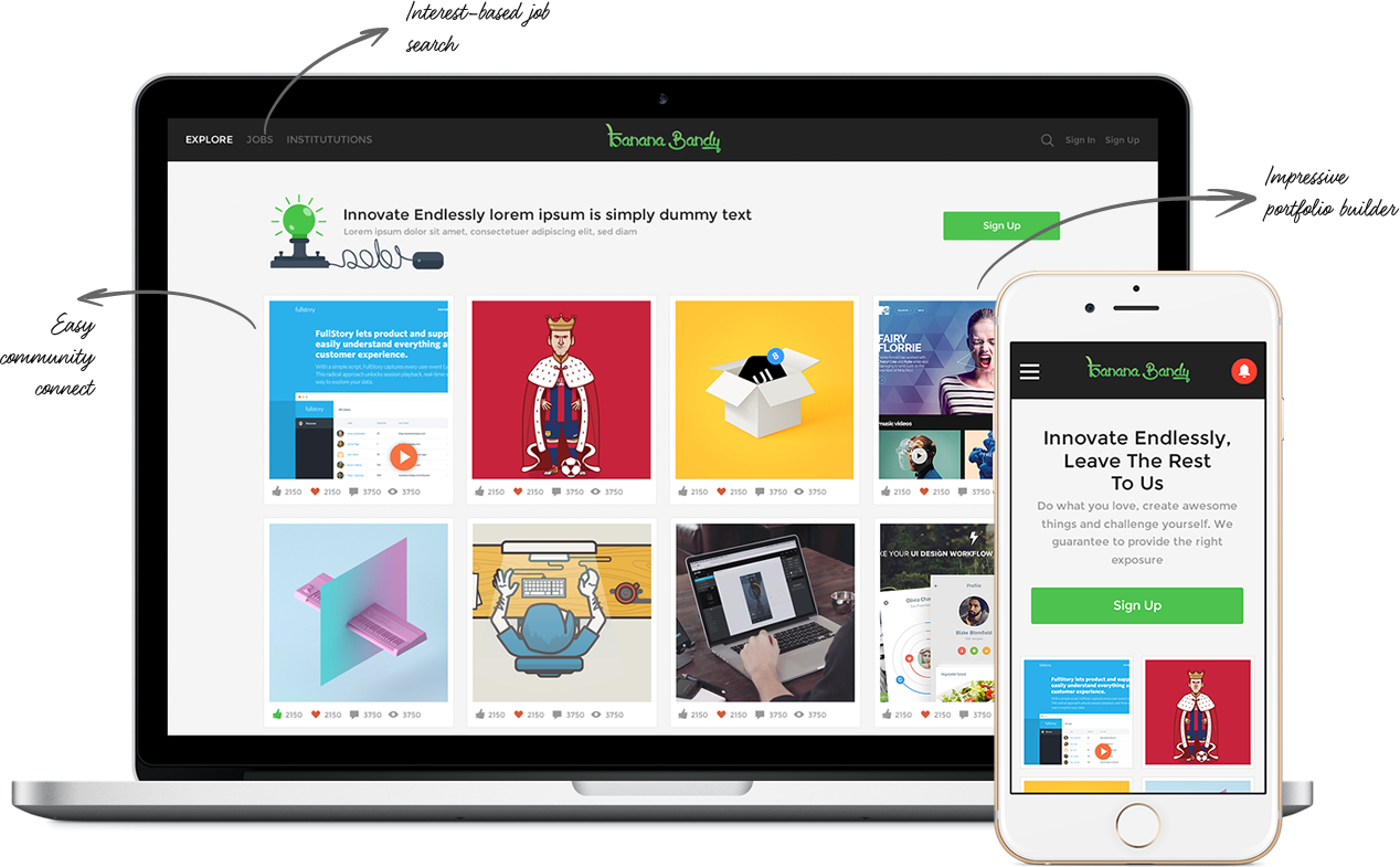 Creative Professionals Social Network