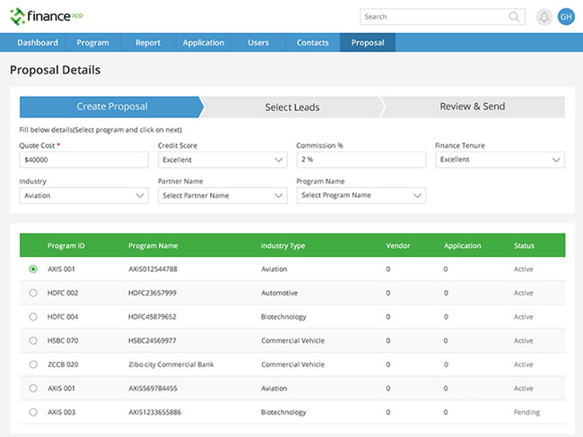Customized Finance App Development