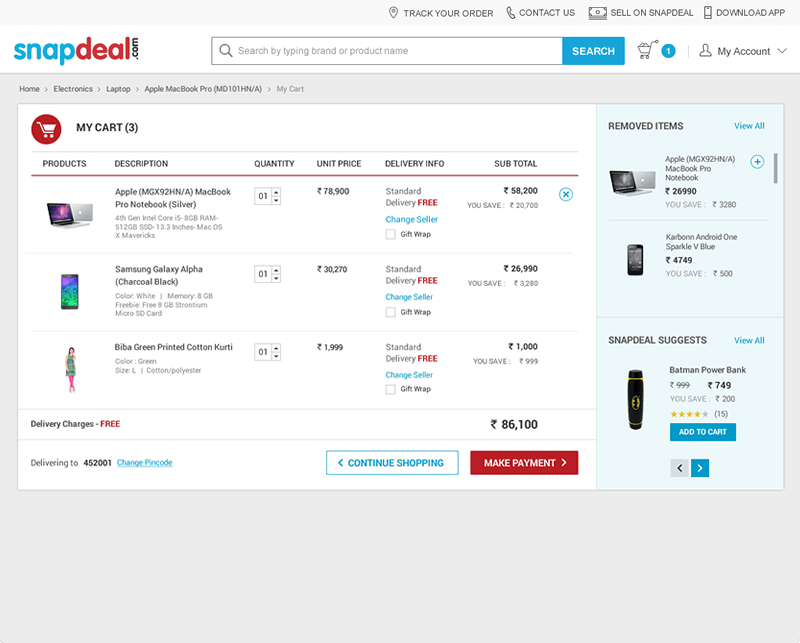  Ecommerce Web Development Solution