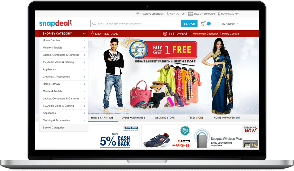 Ecommerce Website Design Solution