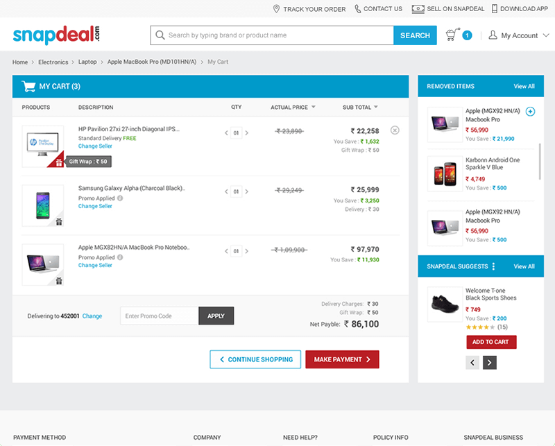 Ecommerce Website Solution