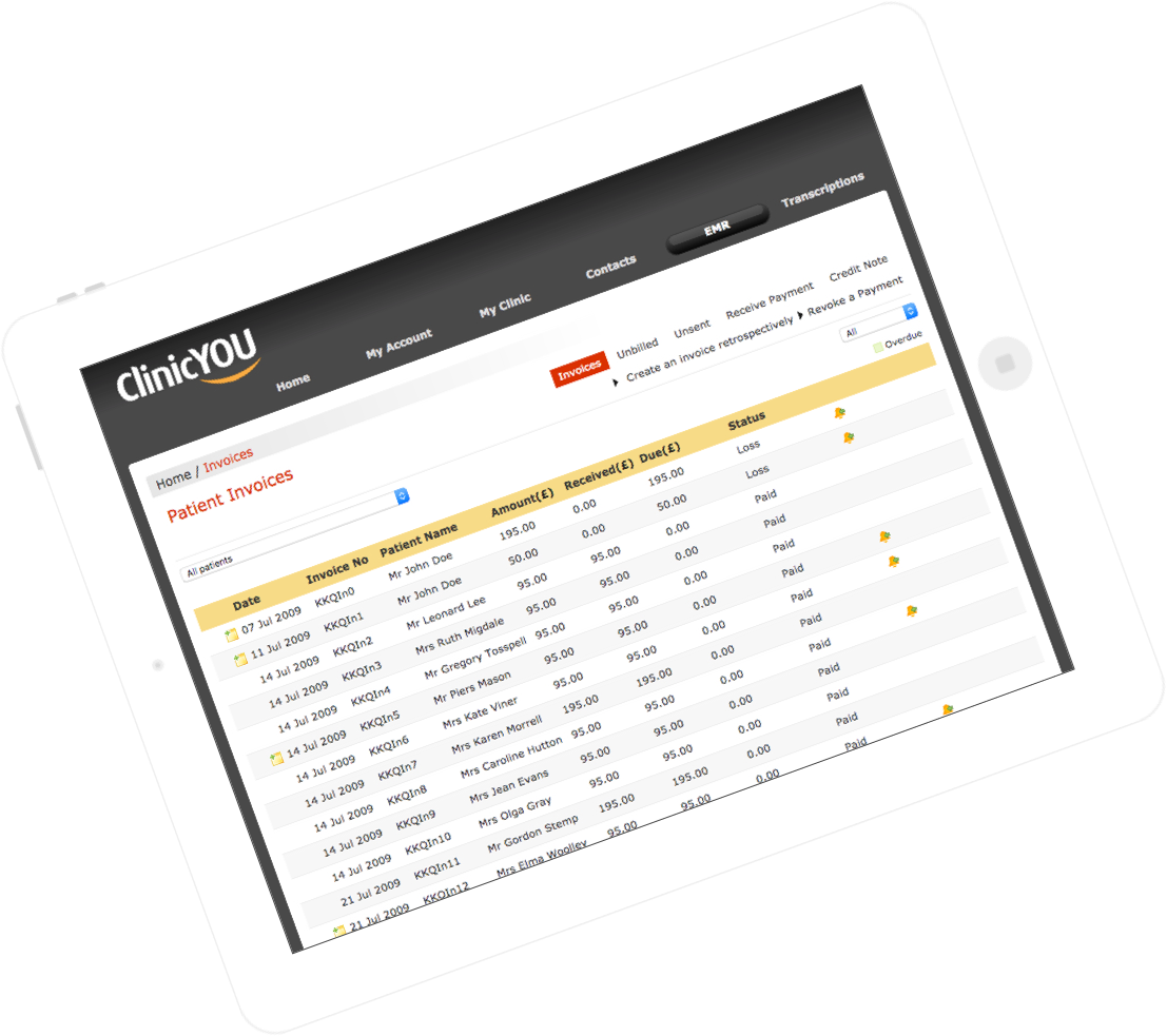 Comparison – EMR Software Development Services – Clinic You by Vinfotech