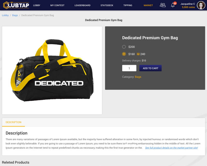 Fantasy Cricket Australia Club Web Development by Vinfotech