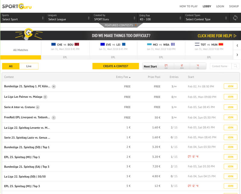 Fantasy Football Software Development for Europe by Vinfotech
