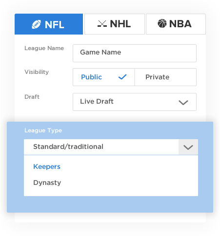 Big 4 Sports Fantasy Software