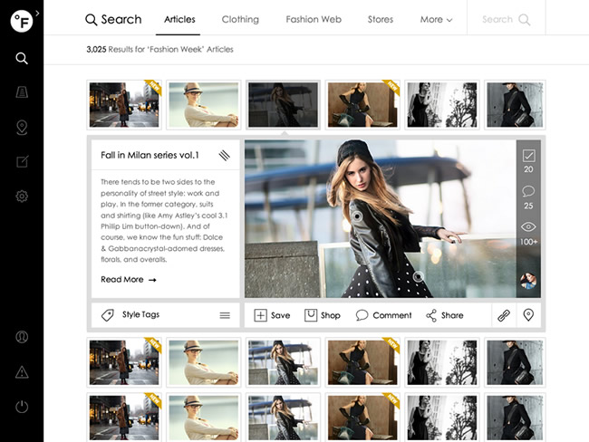 Fashion Social Network Design