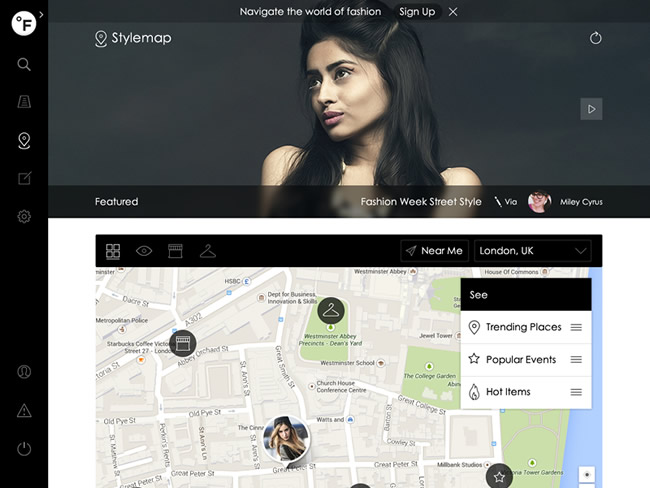 Fashion Social Networking Design