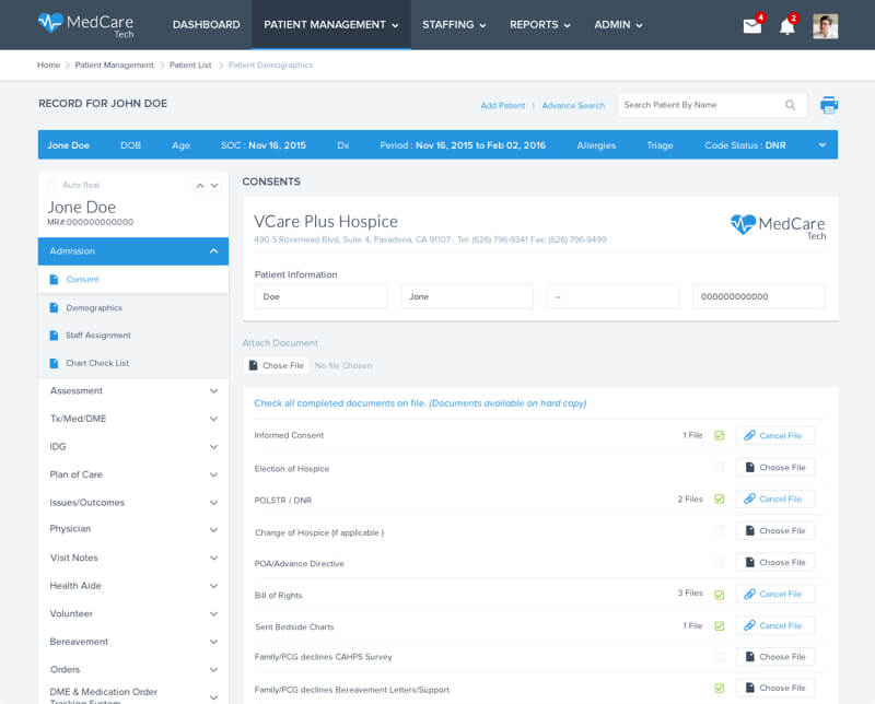 Medcare Tech - Feature-rich EMR to Optimize User Experience