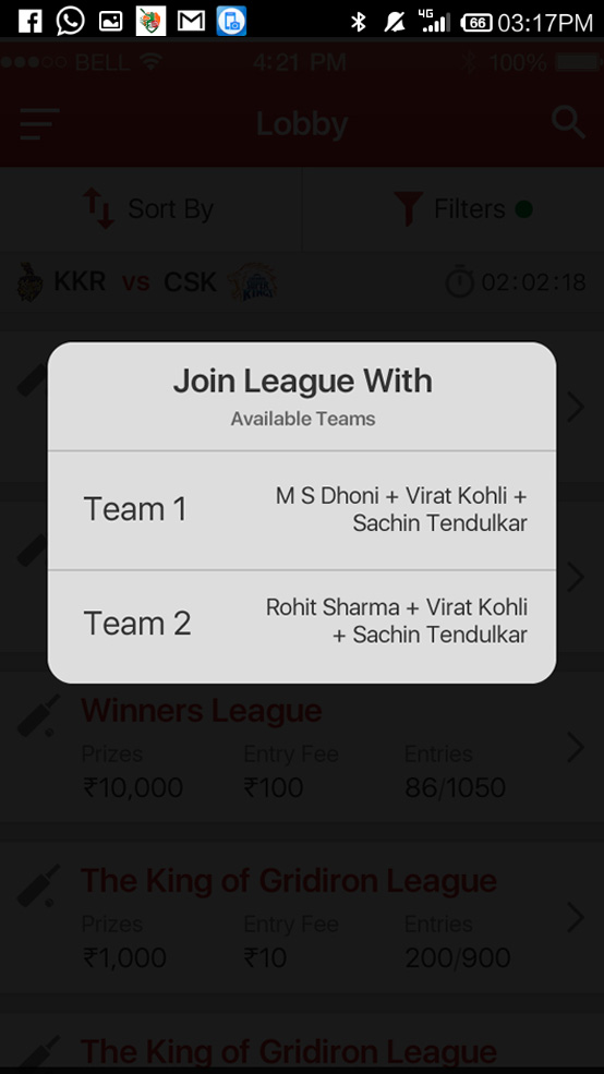 New Users Can Pick One Of 3 Comparable Lineups