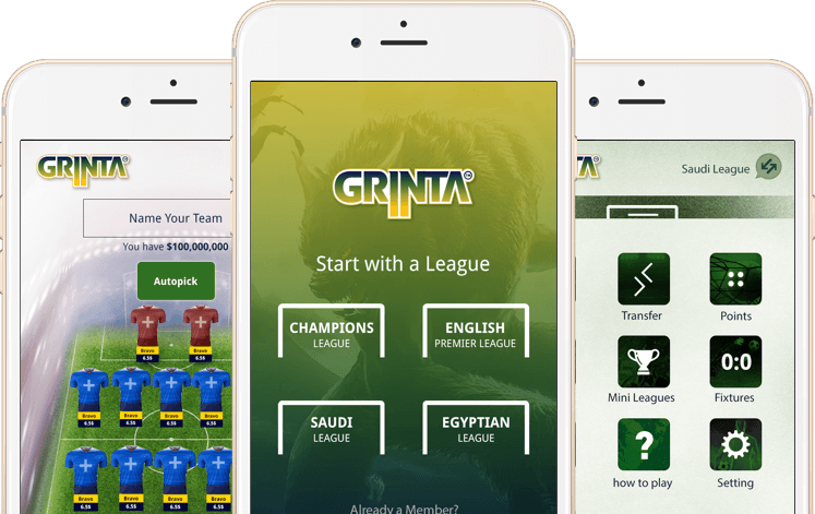 Season long fantasy football iPhone and android app by Vinfotech