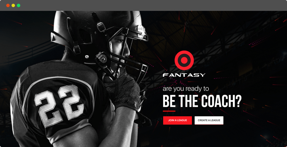 Season-long football fantasy web design and development by Vinfotech