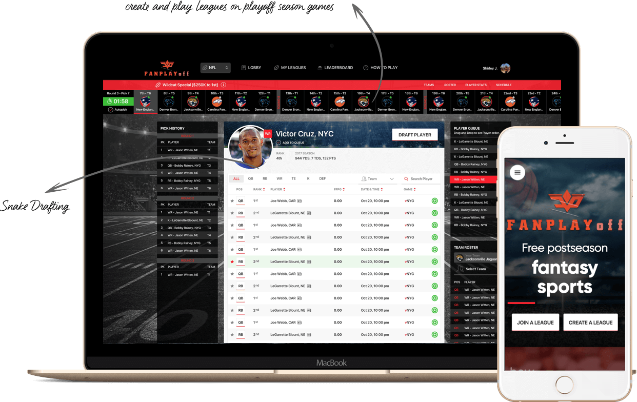 Season Long Playoff  Fantasy Soccer