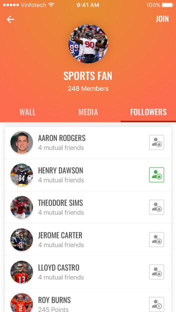 Niche Social Network Mobile App for Niche Groups