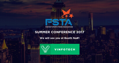 Sports betting applications at FSTA event by Vinfotech