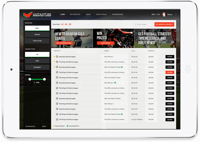 Sports Fan Engagement Platform