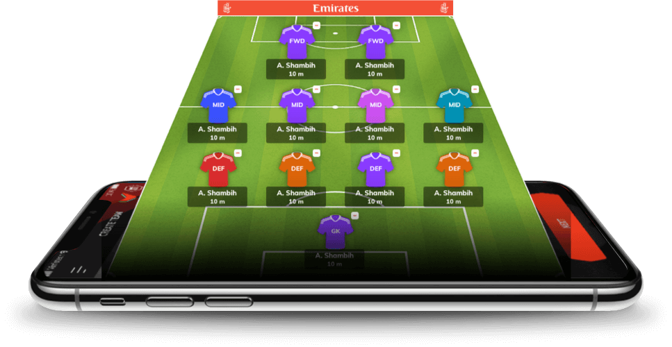 fantasy football software development for arabian gulf league