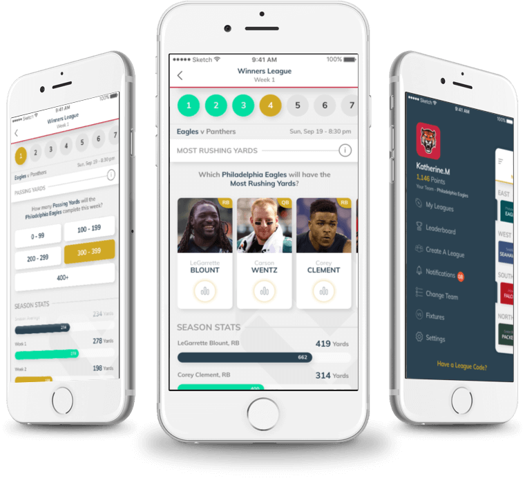 fanview nfl based fantasy football web development by vinfotech