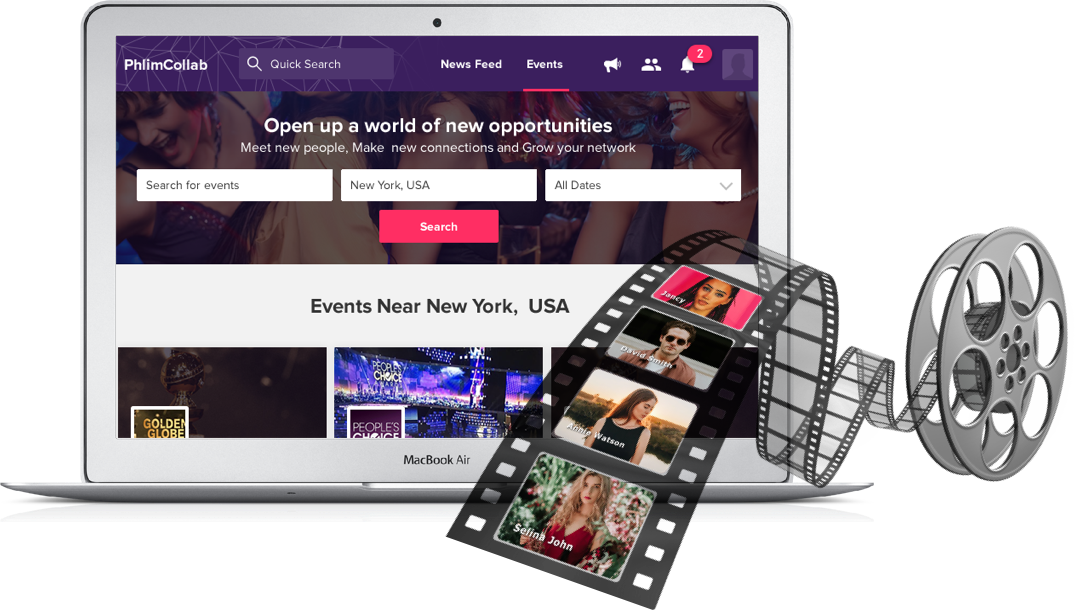 Philmcollab unites film industry on a never-seen-before social network