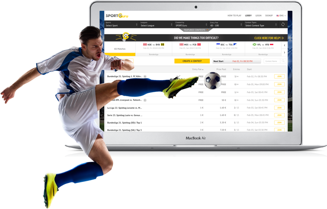 European-Fantasy Football Website Development by Vinfotech