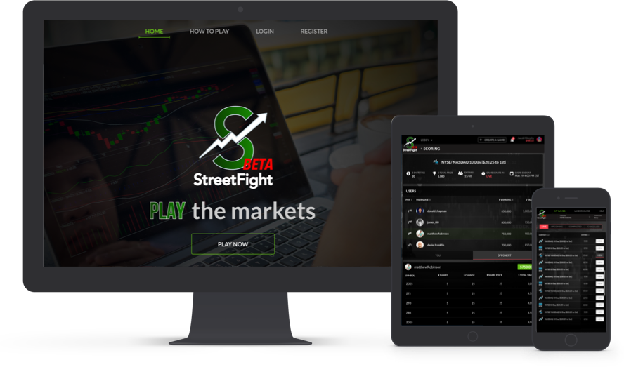 Streetfight – fantasy stock market software development by Vinfotech